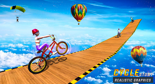 BMX Bicycle Ramp Stunt Games