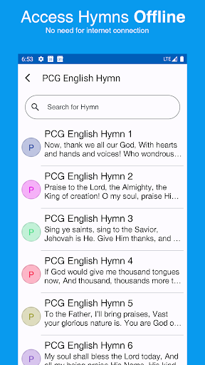 Android application Church Pal screenshort