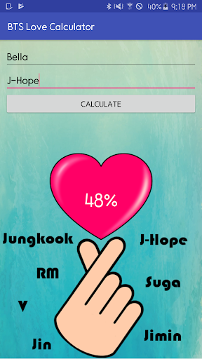 BTS Love Calculator