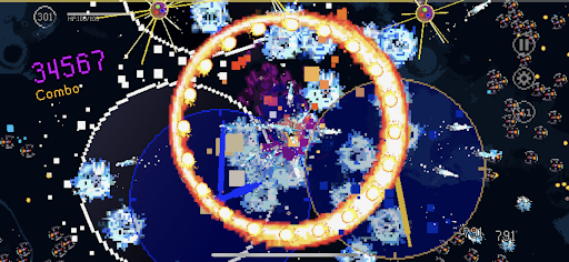 Cosmic Survival: 2D Roguelike Screen 3