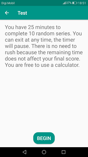 Number Series Test Screenshot 3 - AppWisp.com
