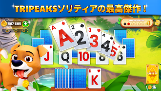Game screenshot ソリティア Tripeaks：冒険の旅 hack