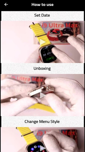 I9 Ultra Max SmartWatch Detail