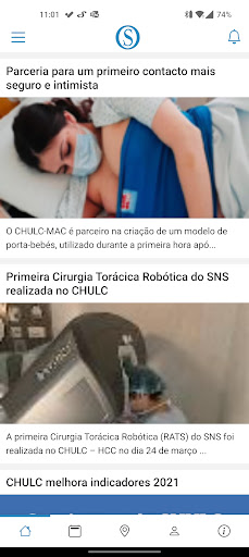 Android application Mais CHULC screenshort