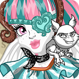 Draculaura Dress up and Makeup Monsters Games icon
