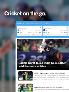 ESPNcricinfo - Live Cricket Screenshot