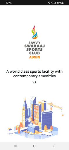 Android application Admin Swaraaj Sports Club screenshort