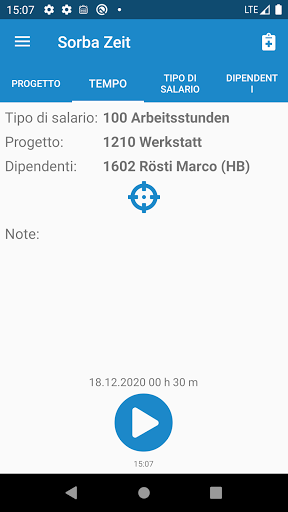 Anteprima dell'app