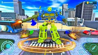 Robot Car Transform Games 3D - Screenshot 3