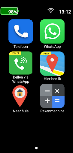 Android application GewoonFoon Basis screenshort