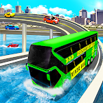 Cover Image of Herunterladen Flussbus-Spiele: Coach Bus Sim 5.4.1 APK