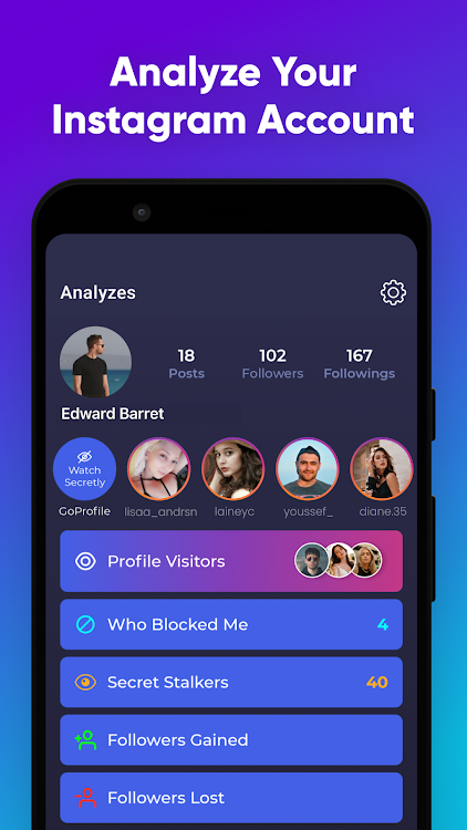 Profile Visitors for Instagram - 1.0.4 - (Android)
