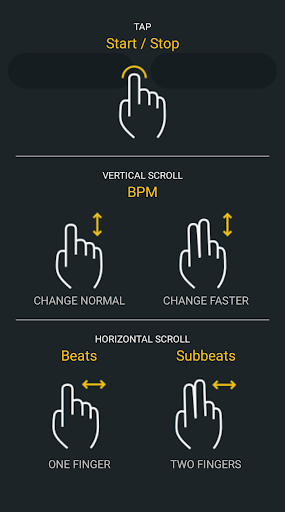NewPower Metronome Screen 2