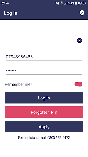 Android application C247 screenshort