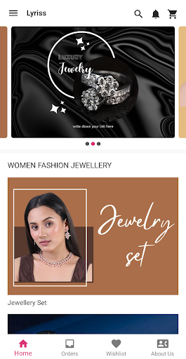 Android application Lyriss - Fashion Shopping App screenshort