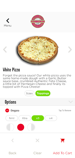 Screenshot of Hilltop Pizza & Subs