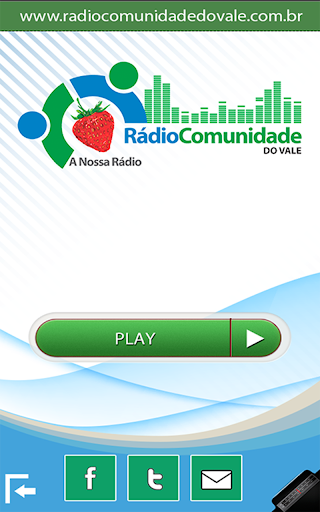 Android application Rádio Comunidade do Vale screenshort