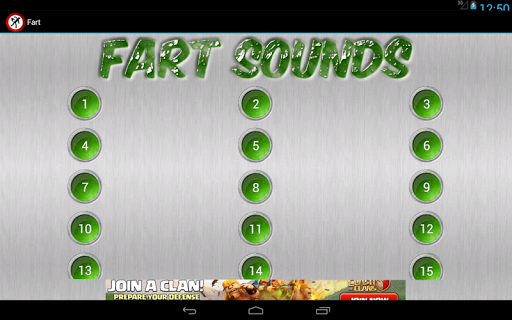Fart Sounds - prank and jokes Screen 3