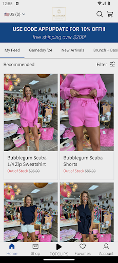 Android application KJ Clothier screenshort