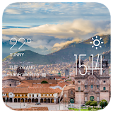 Cusco weather widget/clock icon