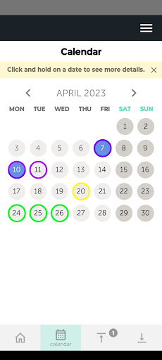 TIMEOFF.GURU Screen 2