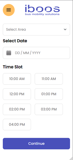 Bus On Call Screen 2