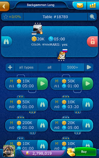 Backgammon LiveGames online screenshots 17