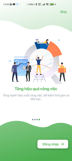 Android application GSmartEnvi screenshort