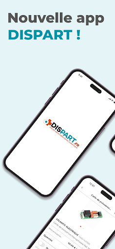 Android application Dispart screenshort