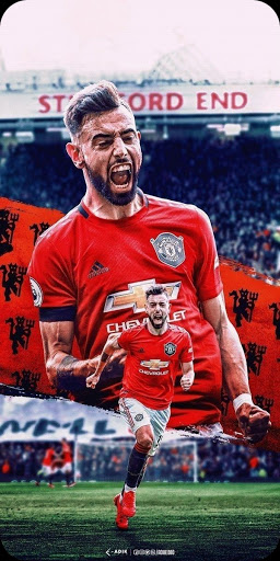 Bruno Fernandes Wallpaper - The Red Devils