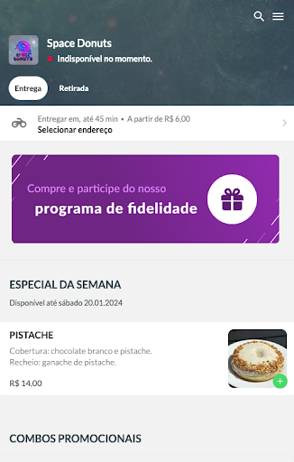 Android application Space Donuts Lages screenshort