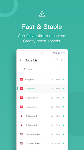 O2 VPN - Fast Secure VPN Proxy Screenshot 4 - AppWisp.com