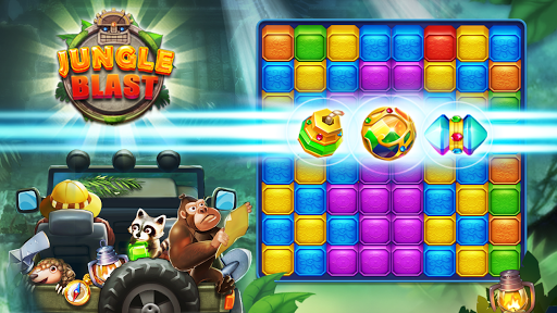 Android application Jungle Blast - Jewels Crush screenshort