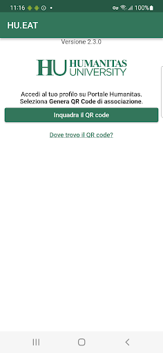 Android application HU.EAT screenshort