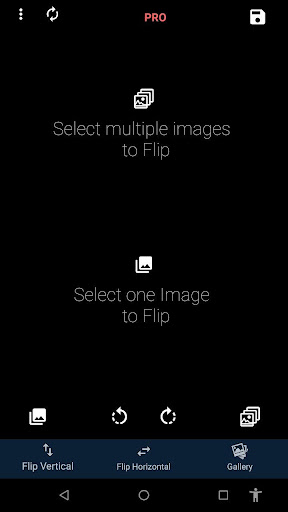 Android application Flip Image - Mirror Image screenshort