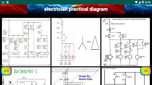 electrician practical diagram