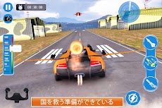 Car Flying Shooting: Car gamesのおすすめ画像2