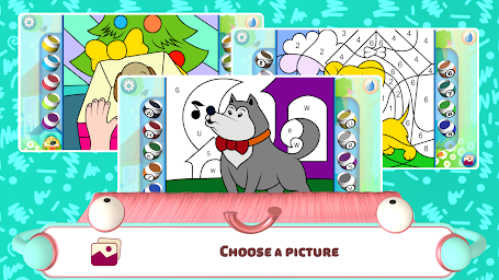 Puppy Dog Coloring Book - Screenshot Image