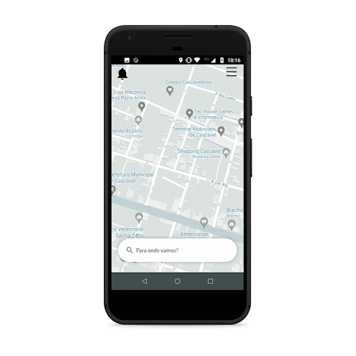 Android application Apporto10 - Passageiro screenshort