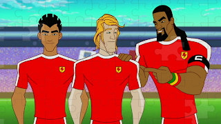 Supa Strikas Game Puzzle - Screenshot 3