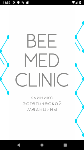 Android application Bee Med Clinic screenshort