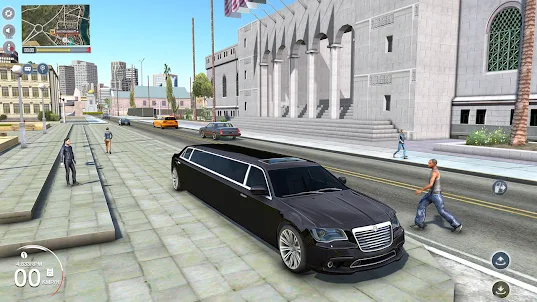trò chơi xe limousine đậu xe