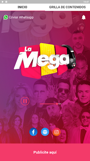 Android application LA MEGA screenshort