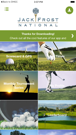 Jack Frost National Golf Club Screen 2