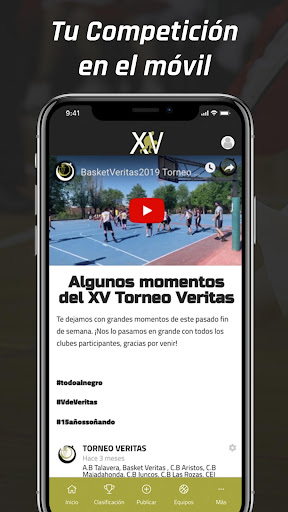 Android application Torneo Veritas 2019 screenshort