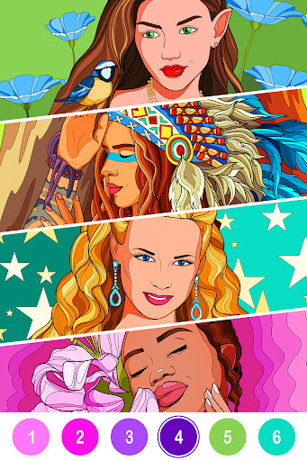 ColorPlanet® Paint by Number - Puzzle - games