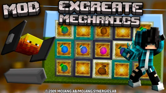ExCreate Mechanics Mods MCPE
