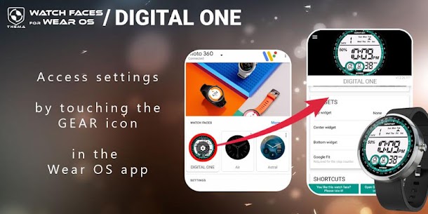 Digital One Watch Face v1.22.01.0508 Full Paid 3