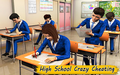 High School Cheating Boy Paper apkpoly screenshots 14