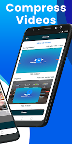 Captura de Pantalla 4 Compresor de vídeo e imagen: r android